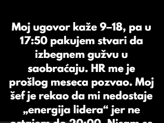 Sramotili su me u HR-u jer sam odlazio u 17:50 — pa sam počeo da brojim pauze mog šefa kraj aparata za vodu