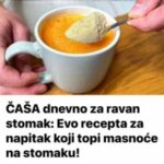 1 ČAŠA dnevno za ravan stomak: Napitak koji topi masnoće na stomaku!