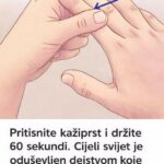 Pritisnite kažiprst i držite 60 sekundi. Cijeli svijet je oduševljen dejstvom koje ovo ima na organe!