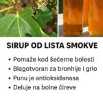 SIRUP OD LISTA SMOKVE: Lako se pravi, a teško je opisati koliko je dobar