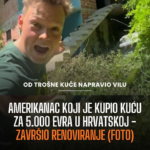 Amerikanac koji je kupio kuću za 5.000 evra u Hrvatskoj – završio renoviranje (FOTO)