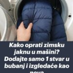 Kako oprati zimsku jaknu u mašini? Dodajte samo 1 stvar u bubanj i izgledaće kao nova